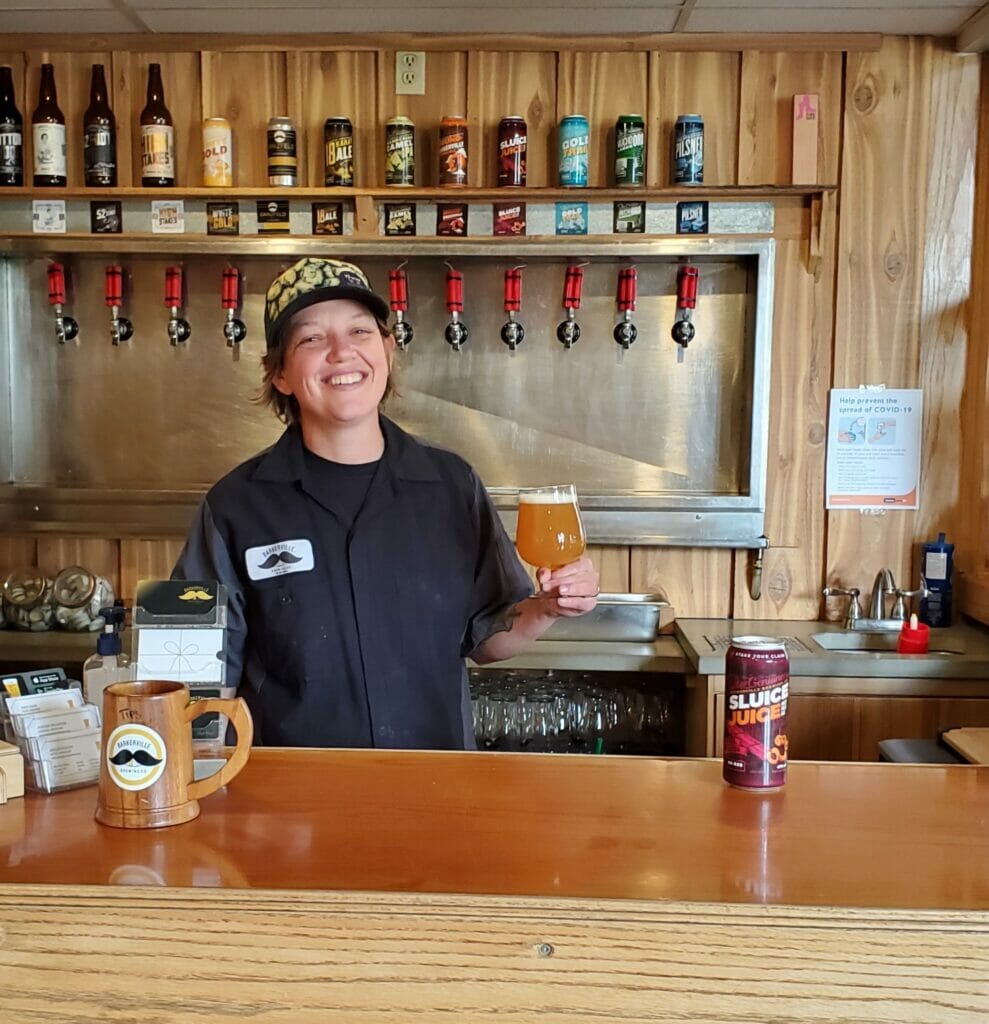 Erin Dale at Barkerville Brewing