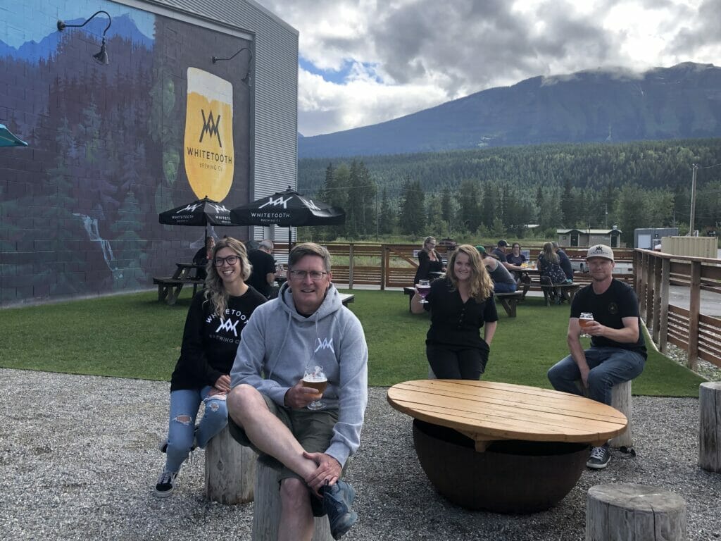 Some of the Whitetooth Brewing team