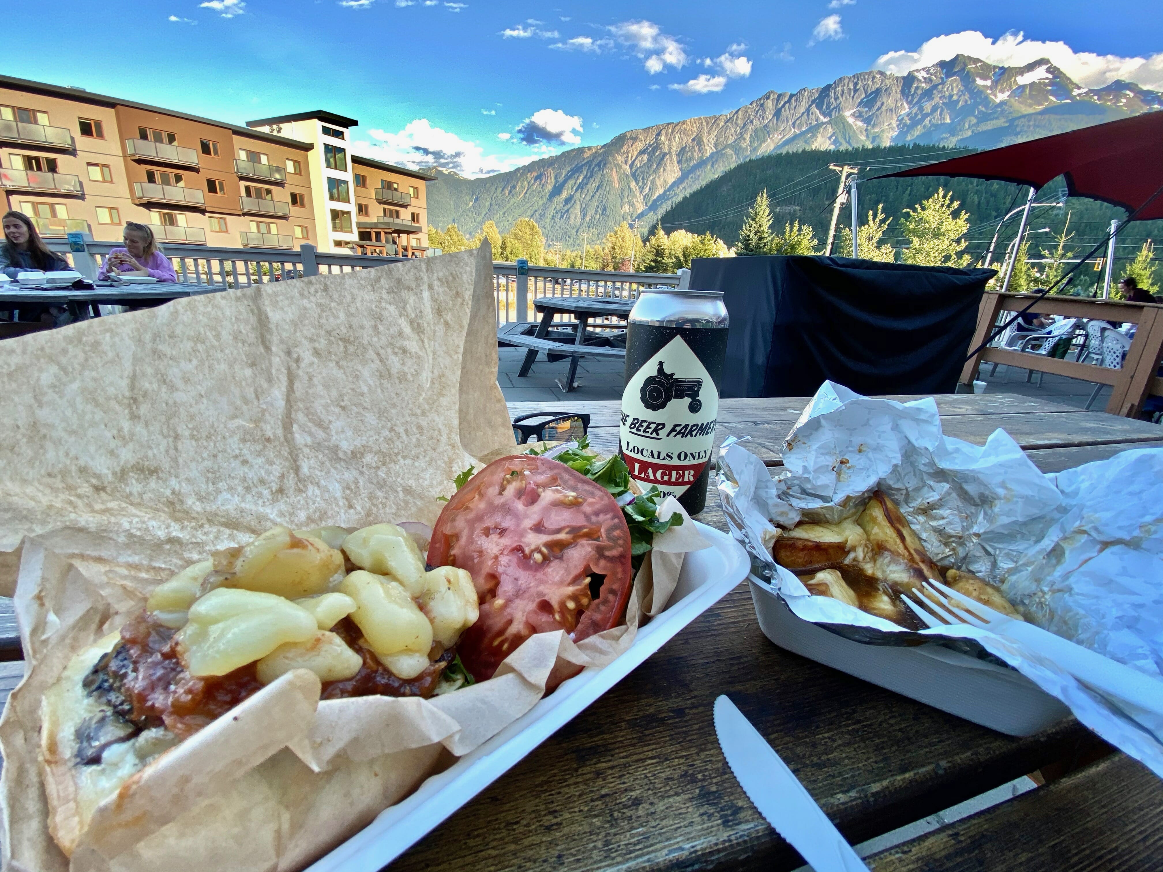Mile One Eating House in Pemberton, BC