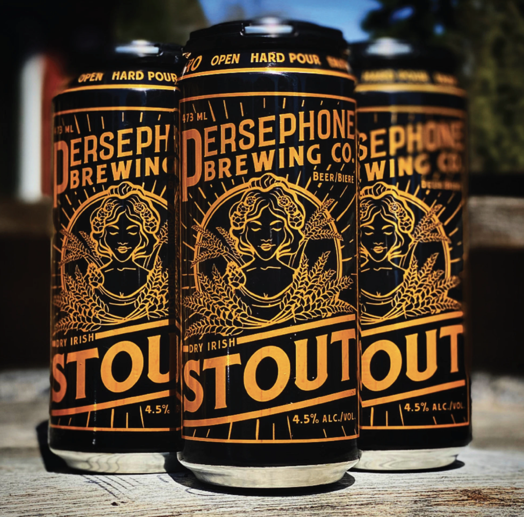 Stouts and porters on the BC Ale Trail - Persephone Dry Irish Stout - submitted