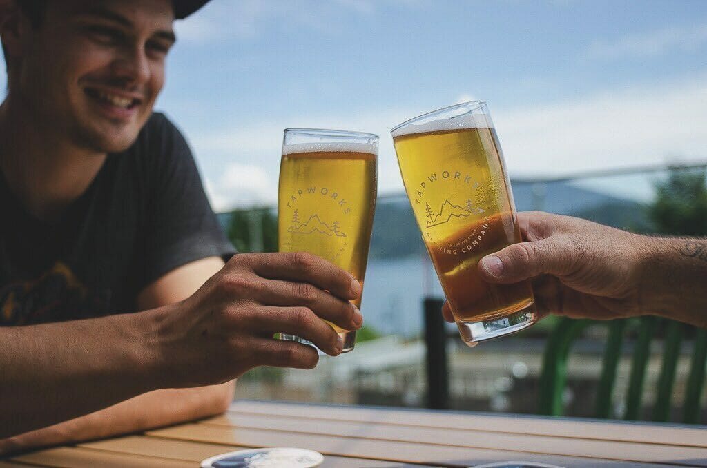 craft beer and the latest public health restrictions - Tapworks Brewing on the BC Ale Trail