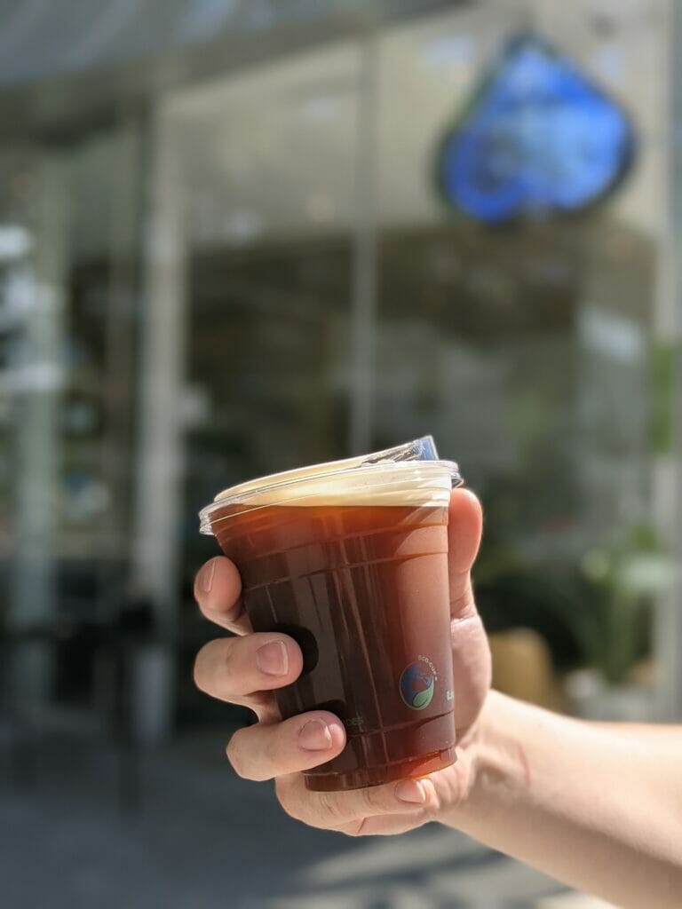 An excellent Nitro Cold Brew from Nemesis coffee.