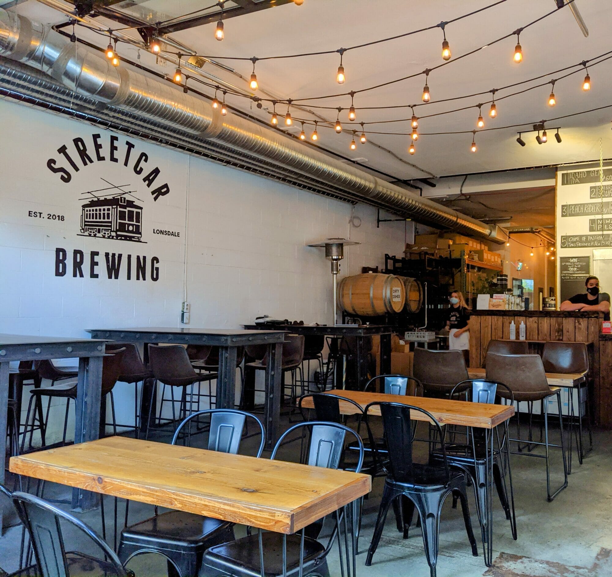 Street Car brewing on Vancouver's North Shore