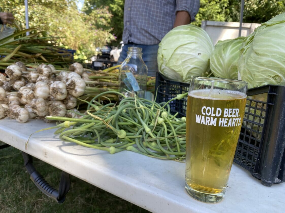 bc craft breweries and farmers markets