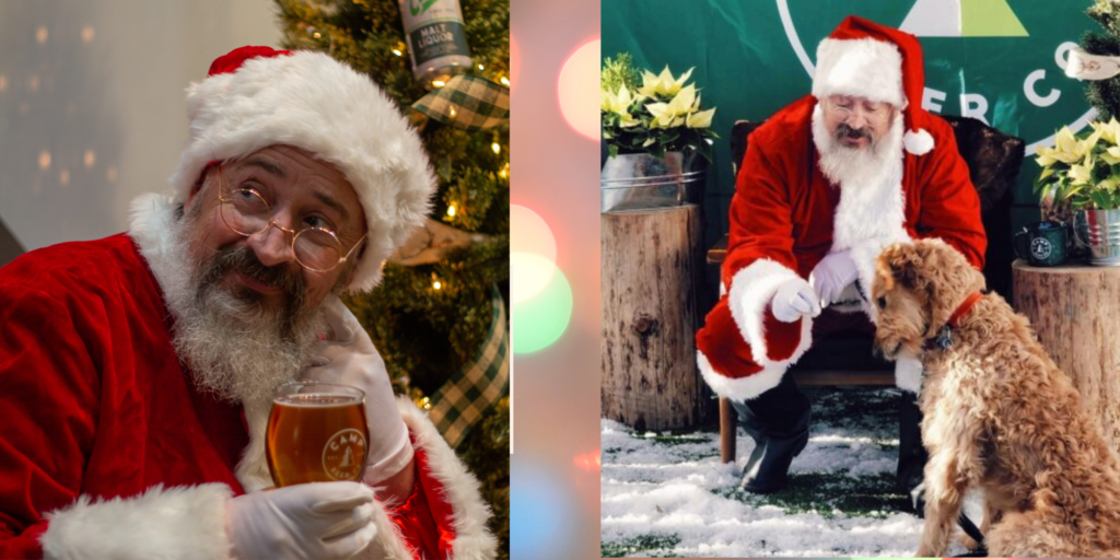 Visit Santa at Camp Beer Co in Langley
