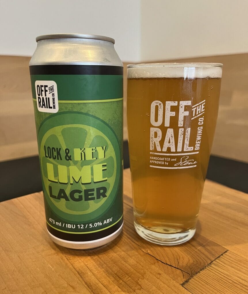 Off The Rail - Lock and Key Lime Lager