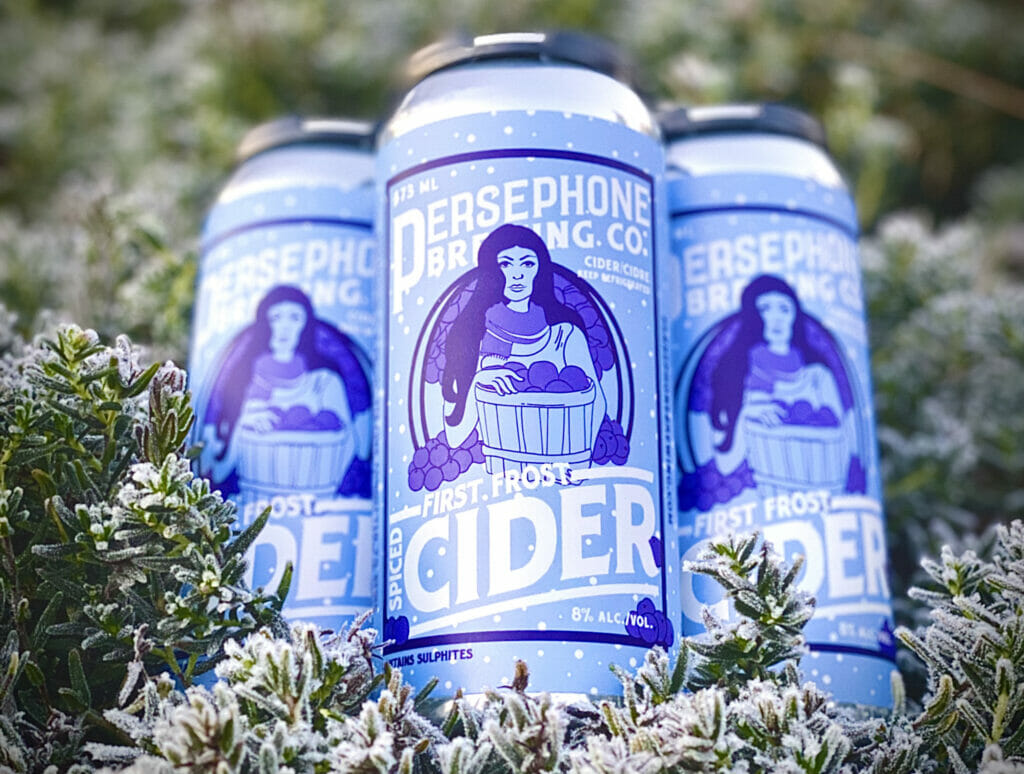 Persephone Brewing's First Frost Spiced Cider