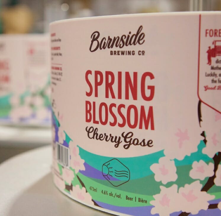 Barnside Spring Blossom Cherry Gose - 1, South of the Fraser Ale Trail