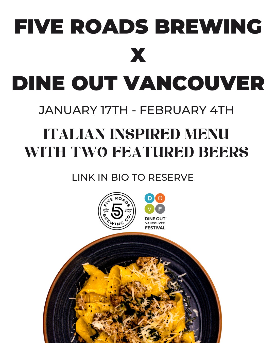 Dine Out Vancouver · The BC Ale Trail